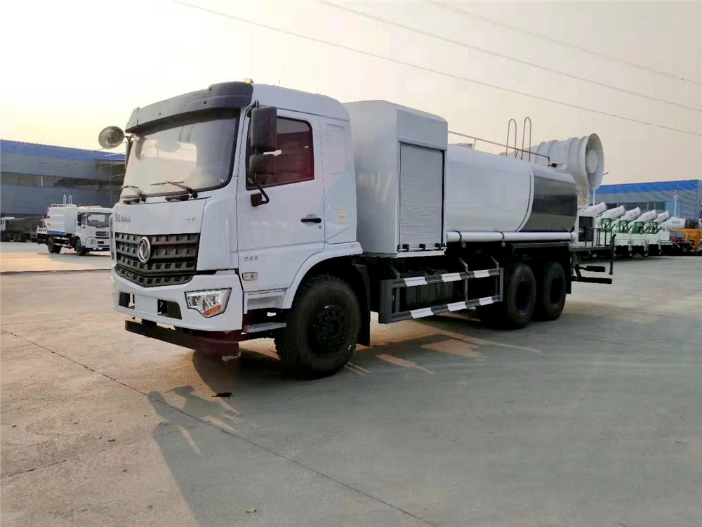 國(guó)六16方東風(fēng)專底后雙橋抑塵車