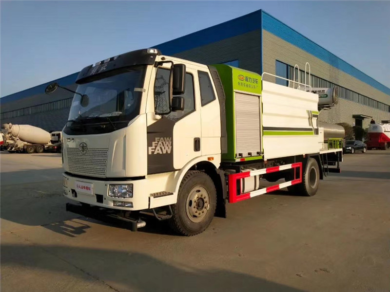 國(guó)六解放12噸抑塵車