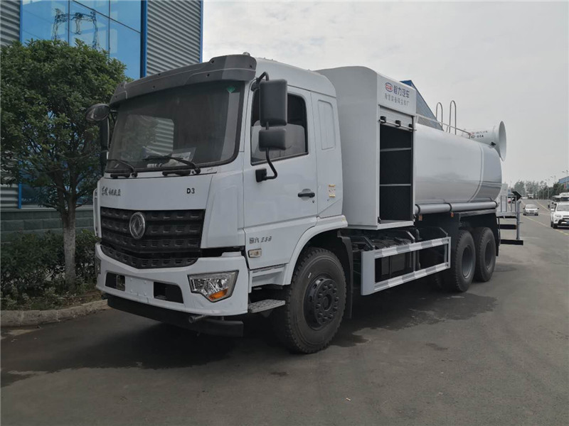 國(guó)六東風(fēng)專底D3后雙橋抑塵車