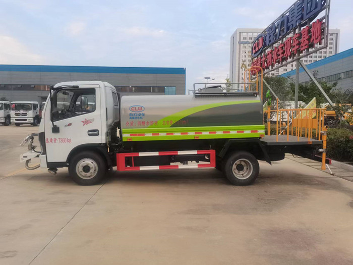 國六小型灑水車_東風(fēng)多利卡5方灑水車_ 5噸灑水車價格_程力灑水車廠家